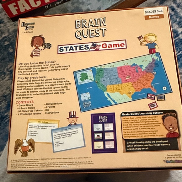 States Game grades 3 to 6 - Picture 6 of 6